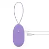 Luv Egg - Paars Purple XL. Wibrujące silikonowe jajeczko o długości 8 cm sterowane przez pilota. 3 tryby i 7 intensywności wibracji