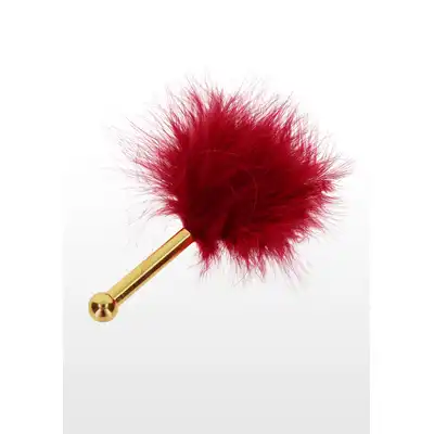 Taboom - Feather Tickler. Eleganckie piórko do łaskotania i rozpalającej zmysły sensorycznej gry wstępnej. Rozpal pożądanie na nowo