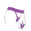 Fantasy For Her - G-Spot Butterfly Strap-On - elastyczny pas z wibratorem do punktu G. Baw się w domu i na mieście! 