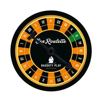 Sex Roulette - Naughty Play. Erotyczna ruletka z wyzwaniami dla dwojga. Rozpalcie w sobie niegrzeczną zmysłowość
