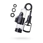 A-Toys - Vacuum Pump. Przezroczysta pompa do penisa z funkcją wibracji. Wzmocnij erekcję, powiększ penisa i stymuluj go w wyjątkowy sposób
