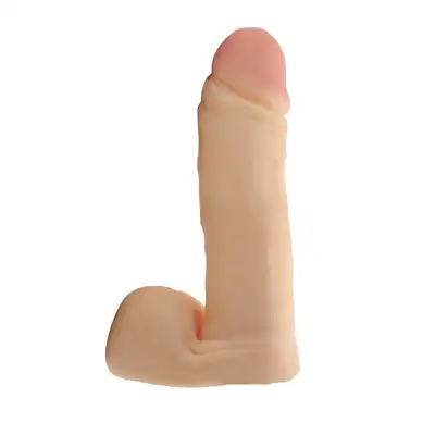 T4L - Realistic Stocky. Realistyczne dildo z przyssawką. Miękki materiał, bezpieczny dla wrażliwych miejsc intymnych. Mocna przyssawka dla zabaw bez użycia rąk