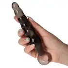 Bestseller - Worm Grey. Dildo analne z komfortowym uchwytem. Odkryj stopniową i wygodną penetrację ze stopniowo profilowaną powierzchnią