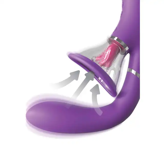 Fantasy For Her - Her Ultimate Pleasure Pro - ekscytująca stymulacja oralna i punktu G w jednej, luksusowej zabawce! 