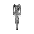 Obsessive - Bodystocking G326 S/M/L - ultraseksowny bodystocking z drapieżnym wzorem wężowym 