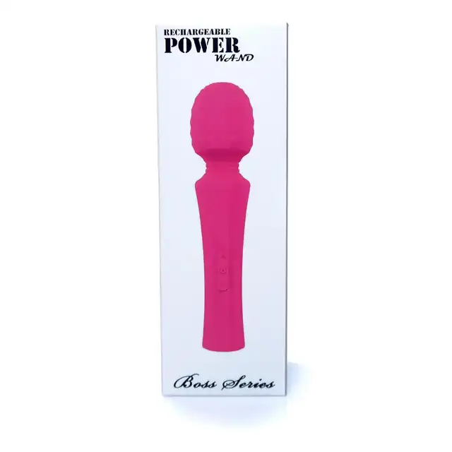 Bseries -  Rechargeable Power Wand. Ultra mocny wibrator magiczna różdżka. 5 regulowanych mocy wibracji i 8 trybów