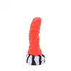 Kiotos Monstar - Beast 51. Oryginalne dildo ognistej bestii z wypustkami. 24,5 cm długości, 6,5 cm średnicy 