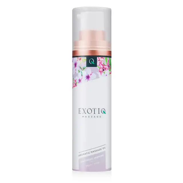Exotiq - Massage Oil Sensual Soothing Jasmine. Olejek do masażu o doskonałej konsystencji. Zapach słodko zmysłowego jaśminu