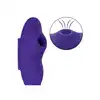 Calexotics - Remote Suction Panty Teaser Purple - wibrator do majtek ze zdalnie sterowanym pilotem. Wyposażony w przyjemne ssanie