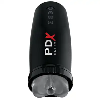 PDX Elite - Moto Bator 2. Nowoczesny masturbator z funkcją ssania, ruchu posuwistego i wibracji. Imitacja seksu oralnego