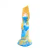 Kiotos Monstar - Beast 19. Niezwykłe dildo. Penis kosmity, unikalne żłobienia. 25 cm długości, 6 cm średnicy 