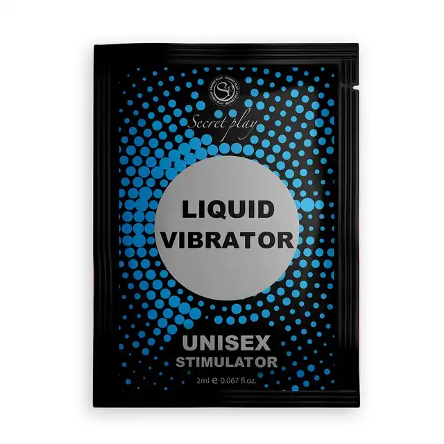 Secret Play - Liquid Vibrator. Saszetka płynnego wibratora. Żel intymny wywołujący efekt mrowienia i fale wibracji