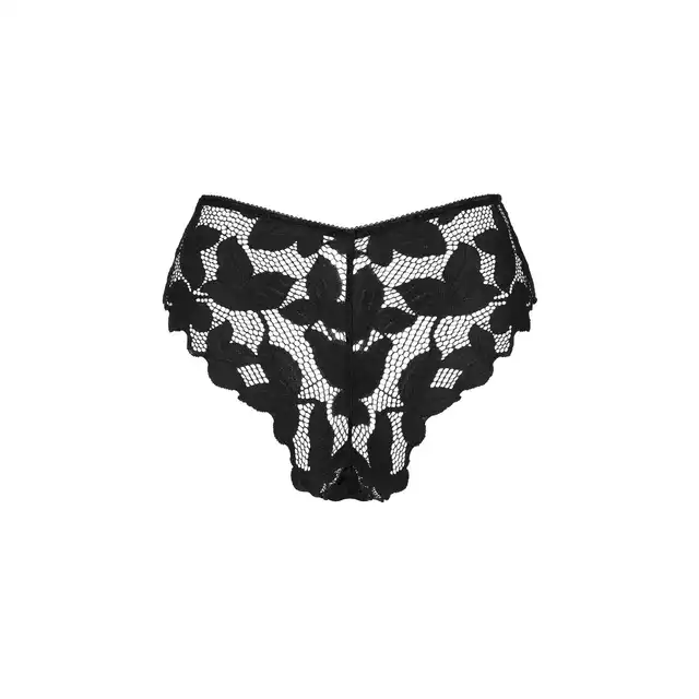 Obsessive - Editya Panties XS/S. Niezwykle zmysłowe i kobiece figi. Delikatność koronki w połączeniu z nowoczesnym designem to klucz do udanej stylizacji wartej grzechu!