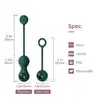 Magic Motion - Crystal Duo Smart Kegel. Zestaw 3 kulek gejszy. 2 sterowane na aplikację. Nieograniczony zasięg. 