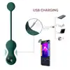 Magic Motion - Crystal Duo Smart Kegel. Zestaw 3 kulek gejszy. 2 sterowane na aplikację. Nieograniczony zasięg. 