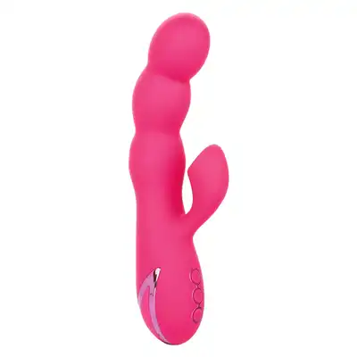 Calexotics - California Dreaming - Oceanside Orgasm Pink - wibrator z króliczkiem i niesamowitym ruchem ssącym do łechtaczki. Gwarancja przyjemności 