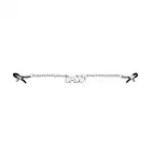 Oproducts - Nipple Clamps Daddy . Stalowe klamerki na sutki z masywnym napisem `Daddy`. Pikantny dodatek do zabaw 