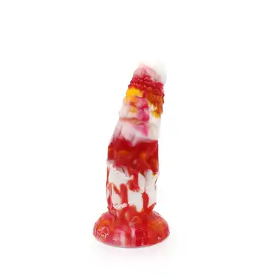 Kiotos Monstar - Beast 4. Dildo w kształcie penisa zniewolonego potwora - z łańcuchem. Mocna przyssawka, 6,5 cm średnicy