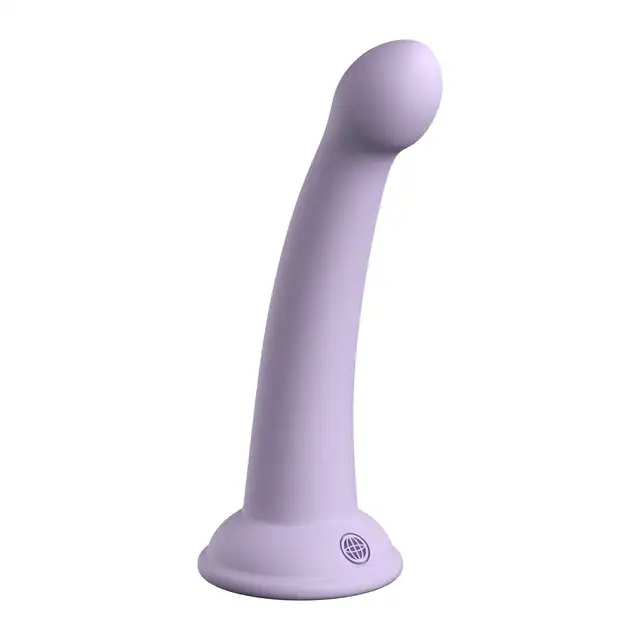 Dillio - Secret Explorer 6 Inch. Wrzosowe dildo do punktu G z silikonu utwardzanego platyną. Mocna przyssawka. 17,2 cm długości