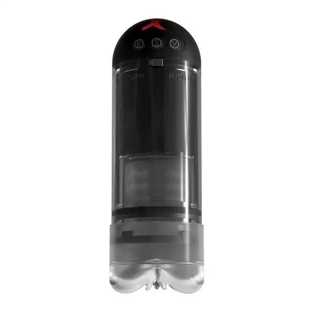 PDX Elite - Extender Vibrating Penis Pump - pompka z przerywanym ssaniem i opcją ustawienia długości! Całkowita innowacja 