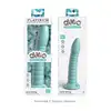 Dillio - Slim Seven 7 Inch. Miętowe dildo o żebrowanej strukturze i mocnej przyssawce. Silikon premium utwardzany platyną. 19,7 cm długości