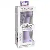 Dillio - Secret Explorer 6 Inch. Wrzosowe dildo do punktu G z silikonu utwardzanego platyną. Mocna przyssawka. 17,2 cm długości