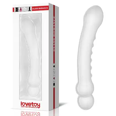 7.3" Glass Romance Clear