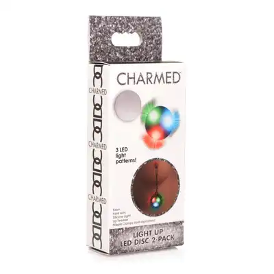 Charmed - Light Up LED Refill Pack 2 pcs. Dwa świecące na 3 różne kolory wkłady LED. 