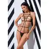 Passion - Rita Body L/XL. Mocno otwarte body o przylegającym fasonie. Cudowne podkreślenie talii, biustu i pośladków 