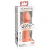 Dillio - Big Hero 6 Inch. Pomarańczowe dildo z silikonu premium utwardzanego platyną. Idealne do uprzęży strap-on. 17,2 cm długości