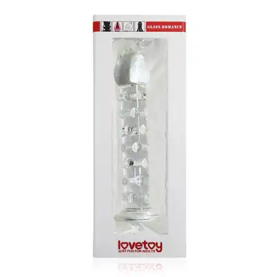 7" Glass Romance Clear
