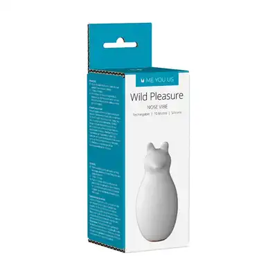 Me You Us Wild Pleasure Nose Vibrator White