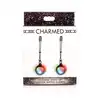 Charmed - Heart Adjustable Nipple Clamps LED. Nowoczesne klamerki na sutki z 3 kolorami podświetlenia. Szaleństwo upojnej nocy. 