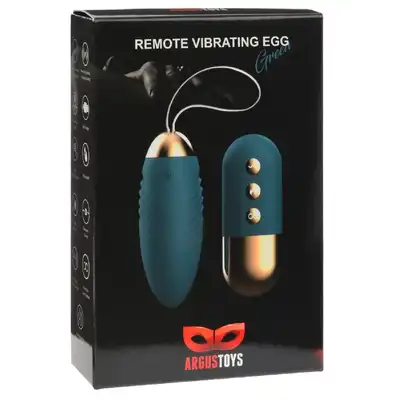 Remote Vibrating Egg Green Burst