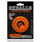 Oxballs - Axis Shocking Superior Orange. Ring na penisa z innowacyjnego materiału. Bardziej elastyczny, wytrzymały. Nie zsuwa się. 