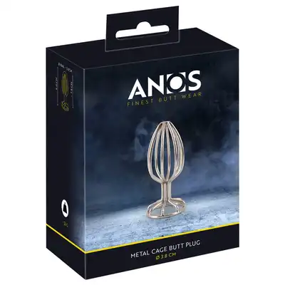 Anos Metal Cage Butt Plug 3.8