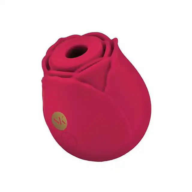 Rosegasm -Air Suction Vibe. Stymulator łechtaczki w formie zmysłowej róży. Daj się ponieść przyjemności ssania. 