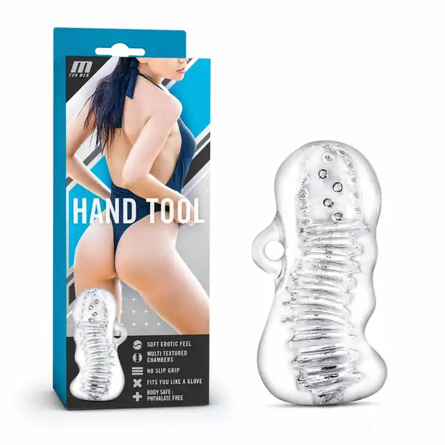 M for Men - Hand Tool Masturbator - masturbator stworzony dla całkowitej przyjemności i wygody! 