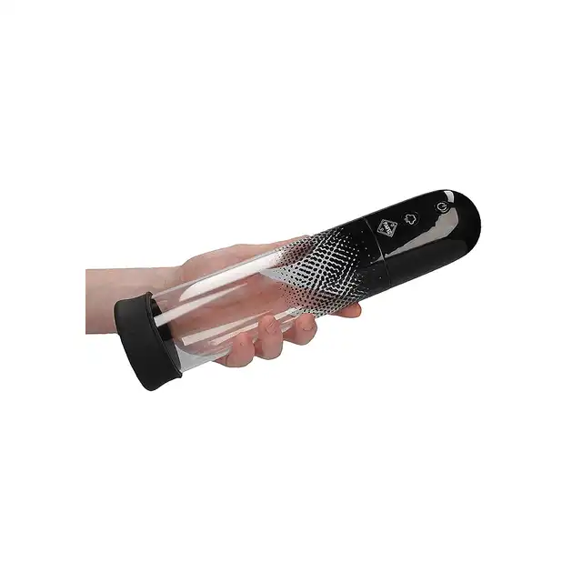 Pumped - Automatic Luv Pump. Pompka próżniowa do penisa wspomagająca powiększenie członka o mocy silnika do 4500 RPM!