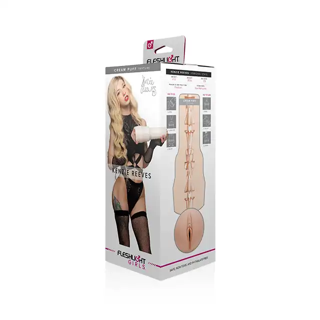 Fleshlight - Kenzie Reeves. Realistyczny masturbator z odlewem gwiazdy porno. Numer 1 na świecie!