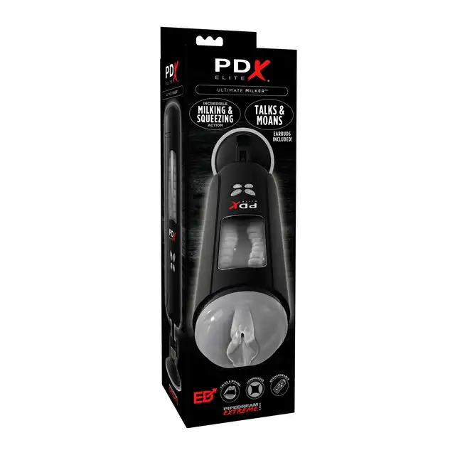 PDX Elite - Ultimate Milker - masturbator z funkcja "dojenia"! Całkowita innowacja wśród zabawek dla mężczyzn 