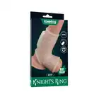 LoveToy - Drip Knights Vibrating Sleeve. Unikalna nakładka na penisa z wypustkami i wibracjami. Do 45 % większy obwód!