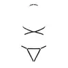 Passion - Ivena S/M. Body harness z regulowanymi paseczkami. Cudownie fantazyjne podkreślenie każdego atutu kobiecej sylwetki