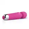 Easy Toys - Wonder Wand Pink. Silikonowa różowa różdżka o intensywnych wibracjach i wysokiej wytrzymałości 