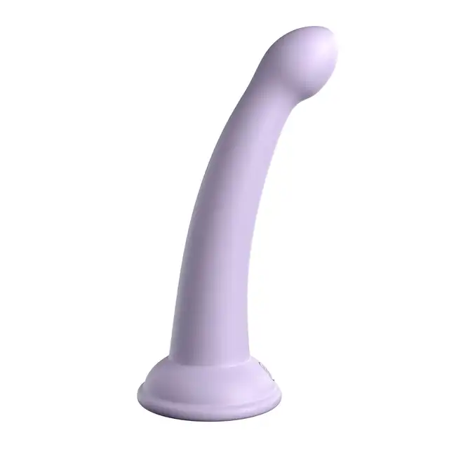 Dillio - Secret Explorer 6 Inch. Wrzosowe dildo do punktu G z silikonu utwardzanego platyną. Mocna przyssawka. 17,2 cm długości