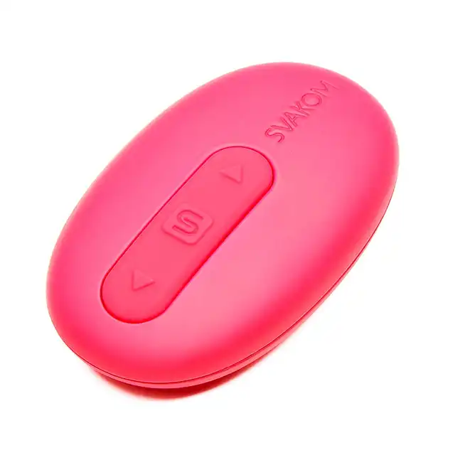 Svakom- Elva Vibrating Egg Pink USB. Jajeczko wibrujące z pilotem i inteligentnym trybem doprowadzającym do orgazmu 