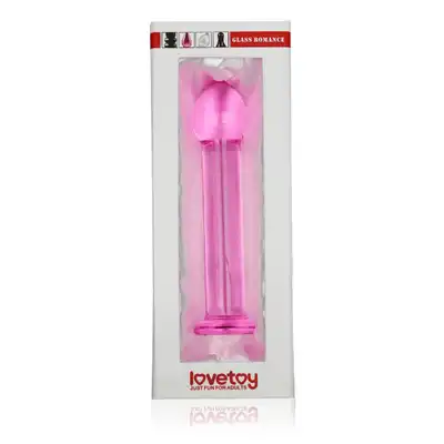 7" Glass Romance Pink