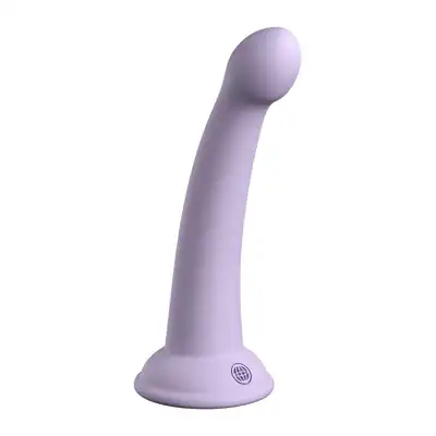 Dillio - Secret Explorer 6 Inch. Wrzosowe dildo do punktu G z silikonu utwardzanego platyną. Mocna przyssawka. 17,2 cm długości