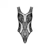 Obsessive - B138 S/M/L. Czarne body z unikalnym designem na plecach. Elegancja i kobiecość. 