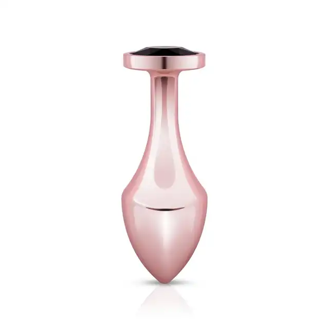 Rosy Gold - Nouveau Butt Plug. Luksusowy plug analny w kolorze różowego złota inspirowany Art Nouveau
